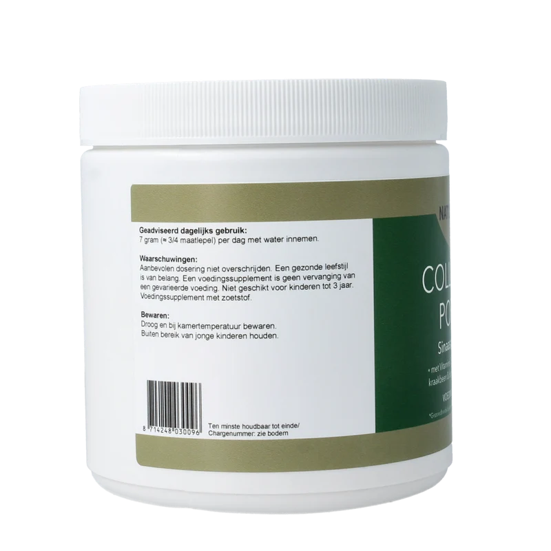 Natupharma Collageen poeder sinaasappelsmaak 210.00 Gram
