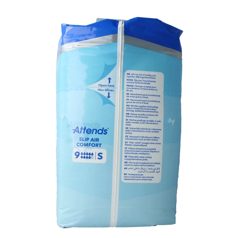 Attends Slip air comfort 9 S 21.00 Stuks