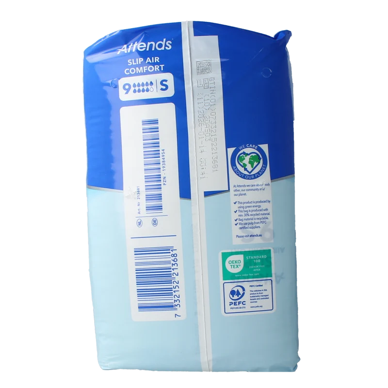 Attends Slip air comfort 9 S 21.00 Stuks