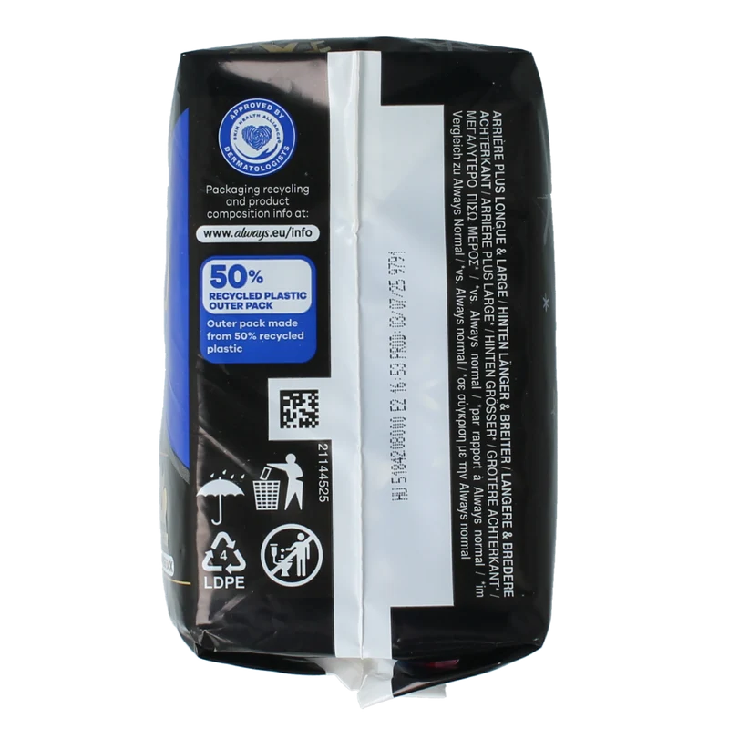 Always Maandverband ultra secure night 8.00 Stuks