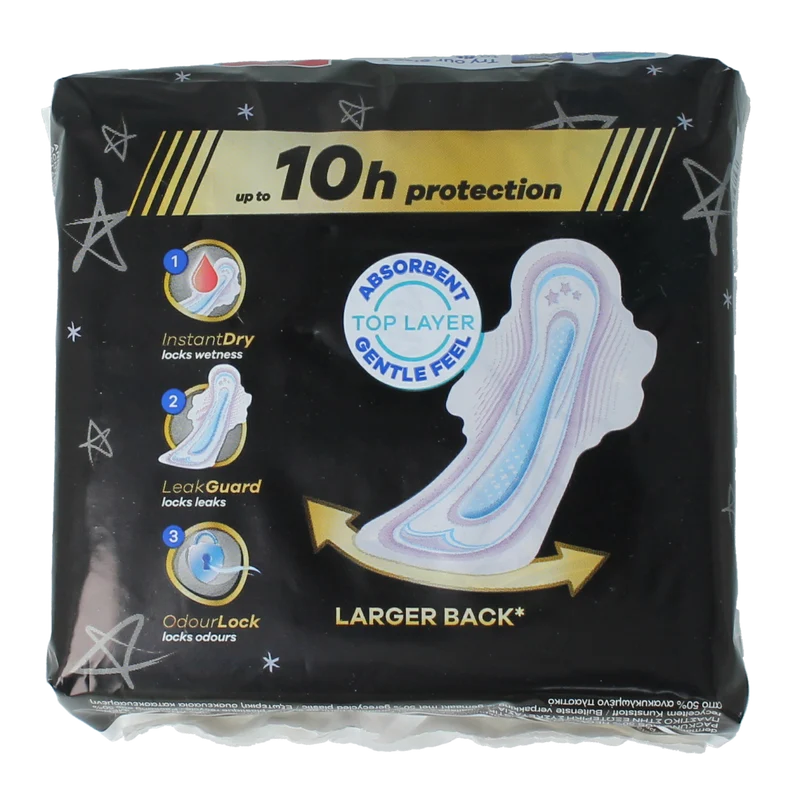Always Maandverband ultra secure night 8.00 Stuks