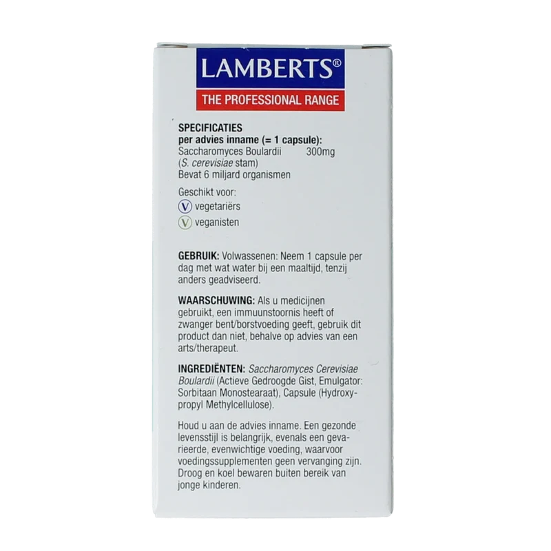 Lamberts Saccharomyces boulardii 30.00 Capsules