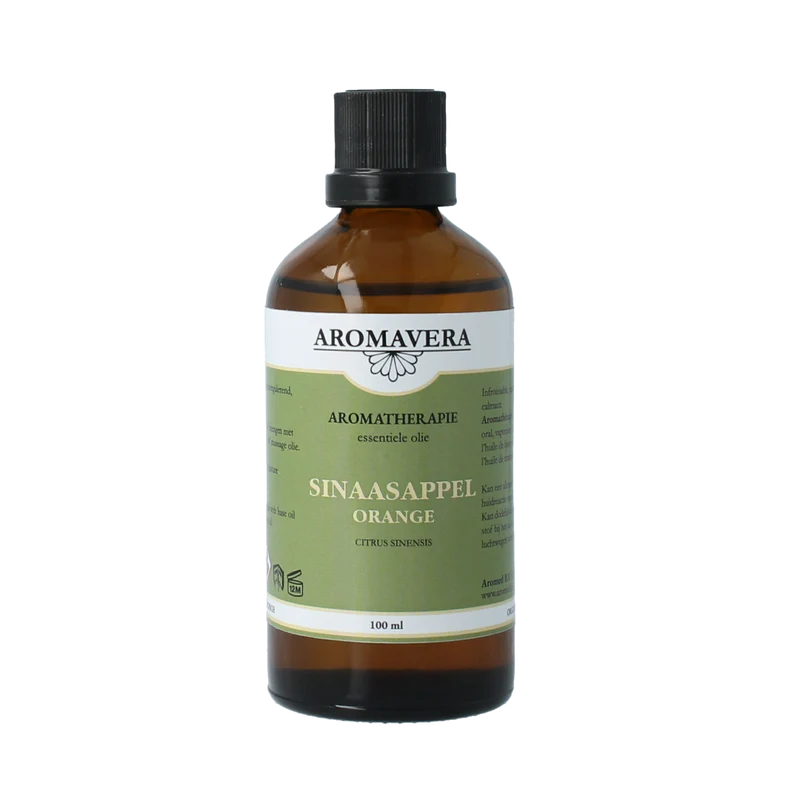 Aroma Vera Sinaasappel essentiele olie bio 100.00 Milliliter