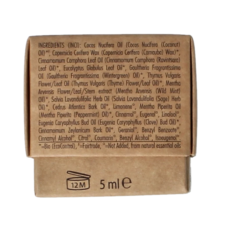 Nutribel Amanprana Rudolf ademvrij kruidenbalsem 5.00 Milliliter
