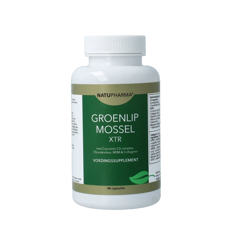 Natupharma Groenlipmossel xtr 90.00 Capsules