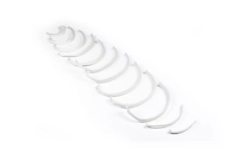 Erler-Zimmer Rippen Modelle 12 Stück einer Seite
