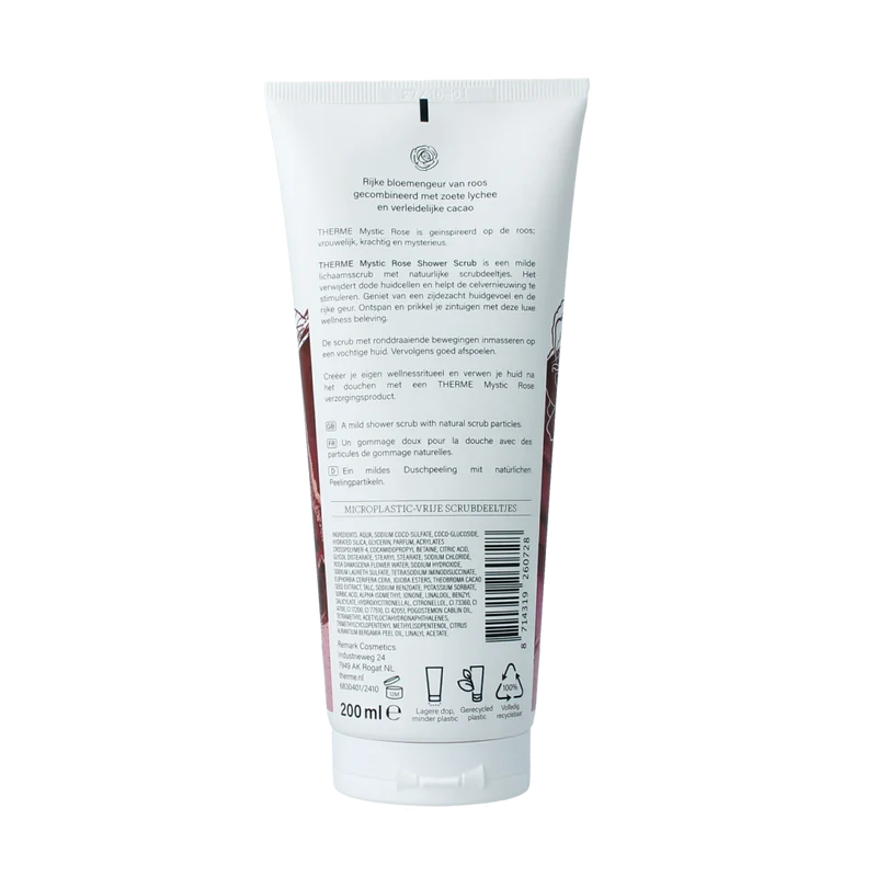 Therme Mystic rose shower scrub 200.00 Milliliter