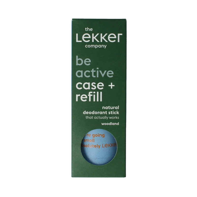 Lekker Company Deodorant refill starter be active 40.00 Gram