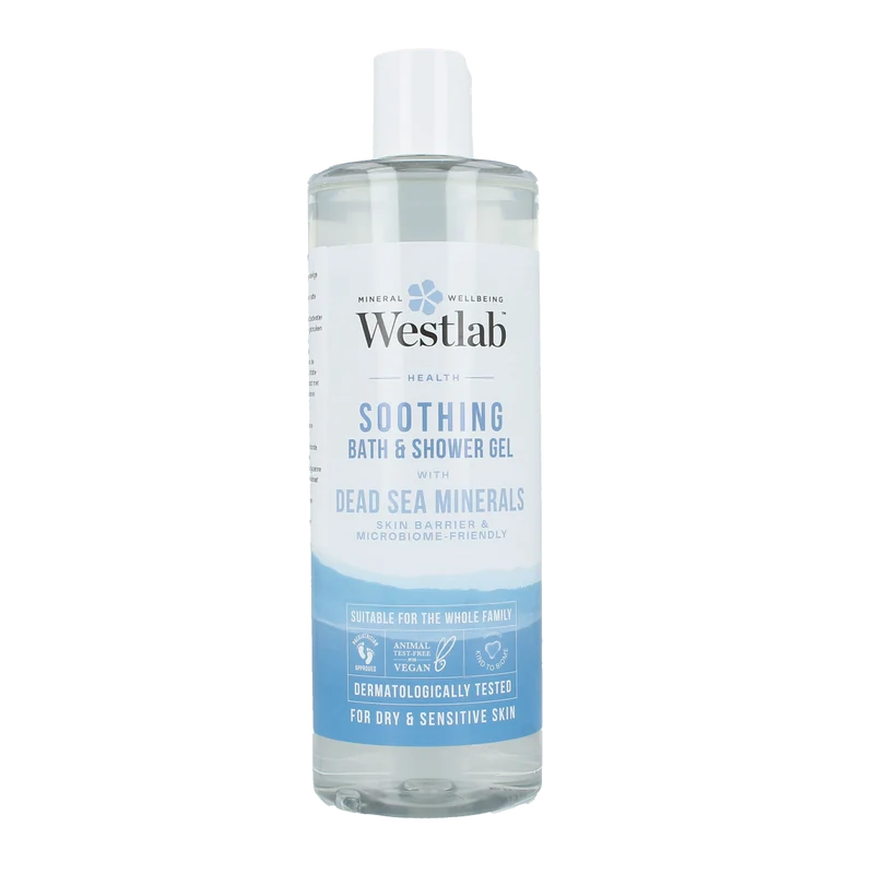 Westlab Bad en douchegel dode zee mineralen 500.00 Milliliter