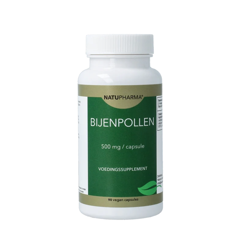 Natupharma Bijenpollen 500mg 90.00 Capsules
