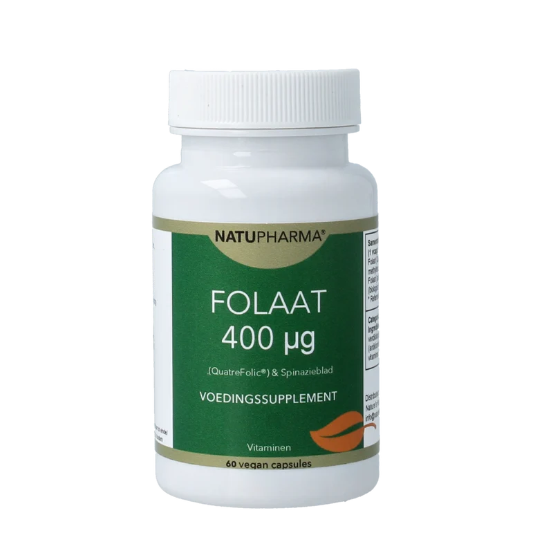 Natupharma Folaat 400ug quatrefolic 60.00 Stuks