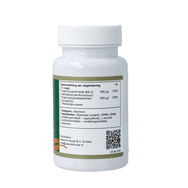 Natupharma Folaat 400ug quatrefolic 60.00 Stuks