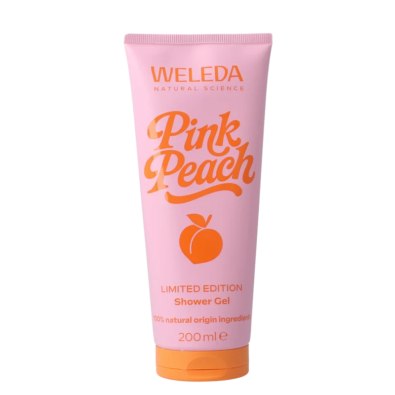 Weleda Douchegel pink peach limited edition 200.00 Milliliter