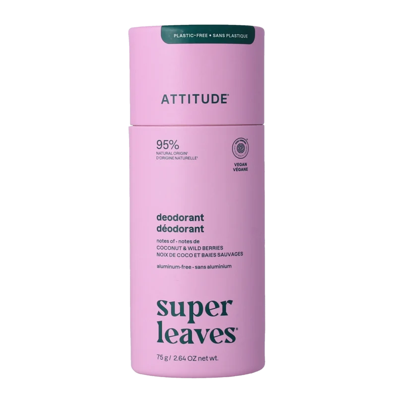 Attitude Deo super leaves coconut & wild berries 75.00 Gram