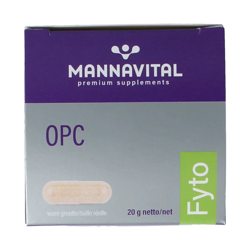 Mannavital OPC platinum 60.00 Vegetarische capsules