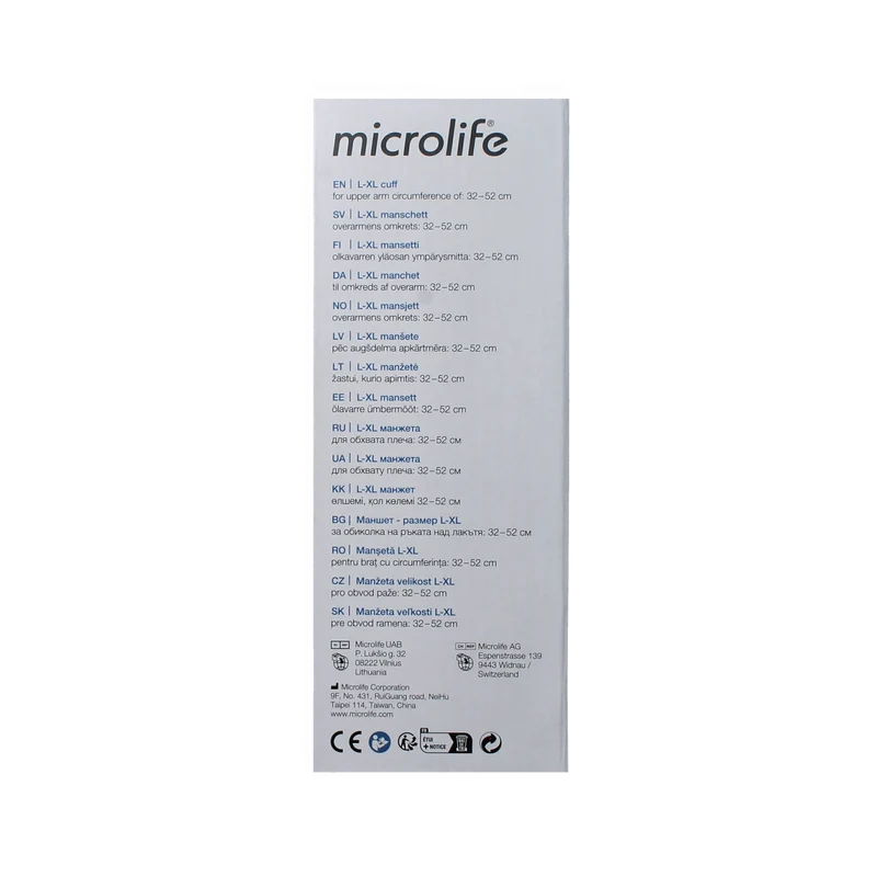 Microlife Manchet 4G soft maat L-XL 1.00 Stuks