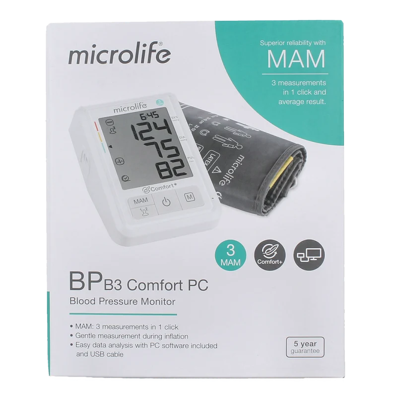 Microlife MIC BPB3 Comfort bloeddrukmonitor 1.00 Stuks