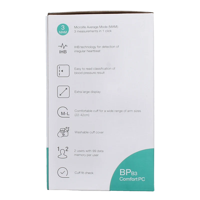 Microlife MIC BPB3 Comfort bloeddrukmonitor 1.00 Stuks
