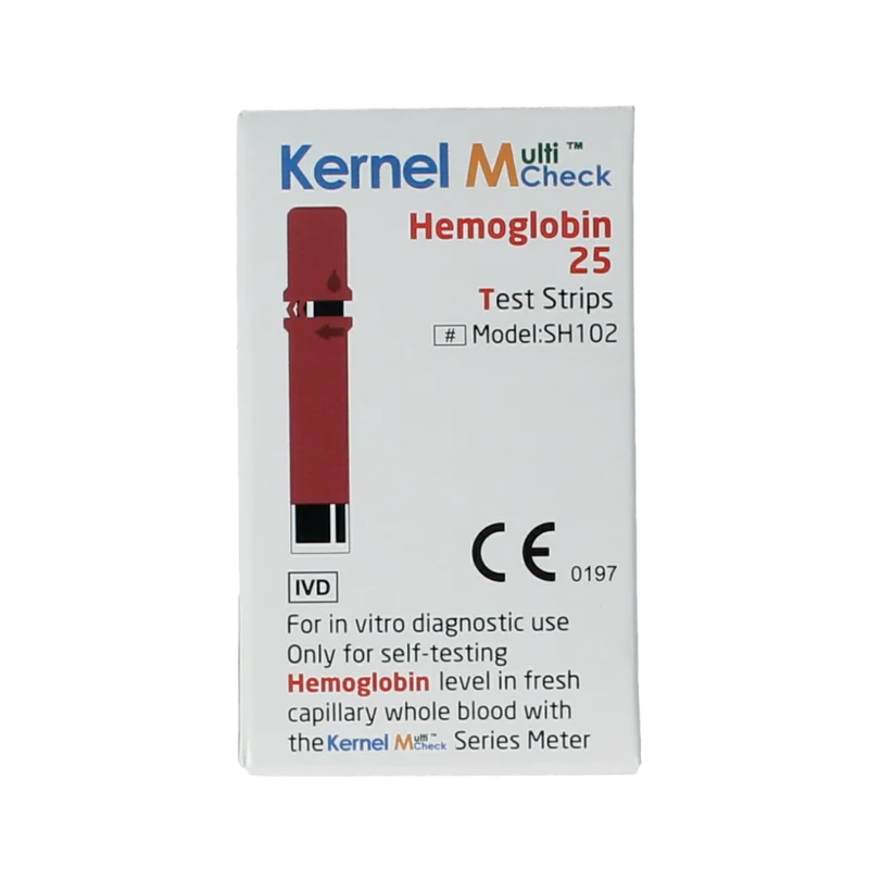 Testjezelf.nu Multicheck hemoglobine teststrips 25.00 Stuks
