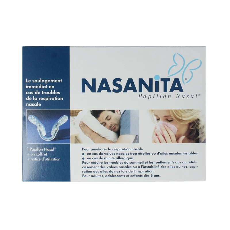 Nasanita Papillon nasal 1 1.00 Stuks