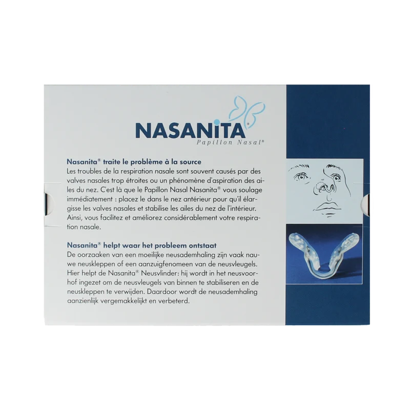 Nasanita Papillon nasal 1 1.00 Stuks