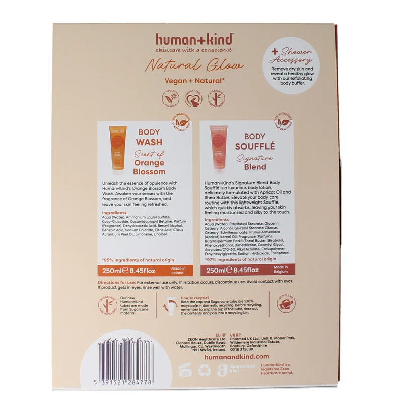 Human+Kind Giftset natural glow 1.00 Stuks
