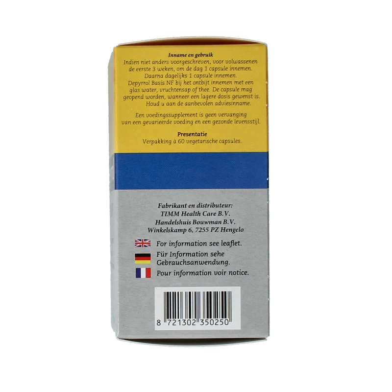 Depyrrol Basis NF 60.00 Capsules