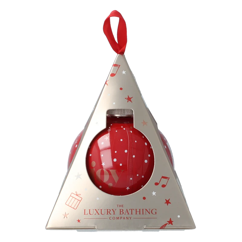 The Luxury Bathing Co Comfort & joy bath soak bauble 250.00 Milliliter
