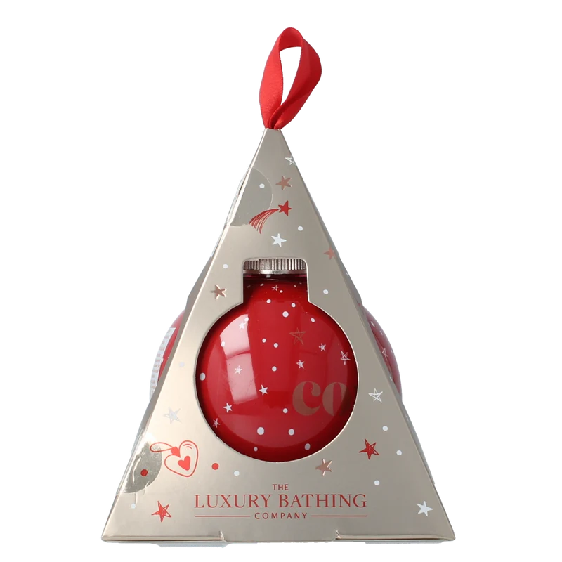 The Luxury Bathing Co Comfort & joy bath soak bauble 250.00 Milliliter