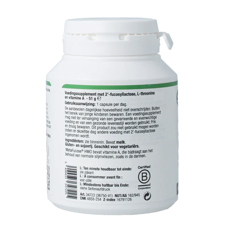 Metagenics Metafucose HMO NFD 90.00 Capsules