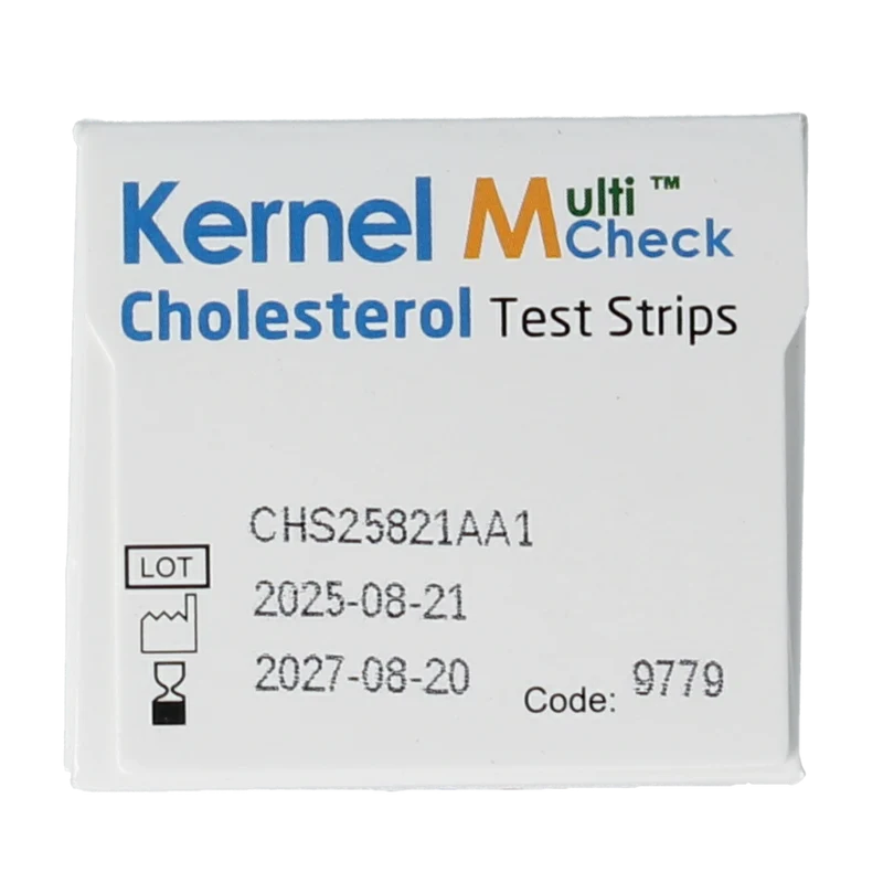 Testjezelf.nu Multicheck cholesterol teststrips 10.00 Stuks