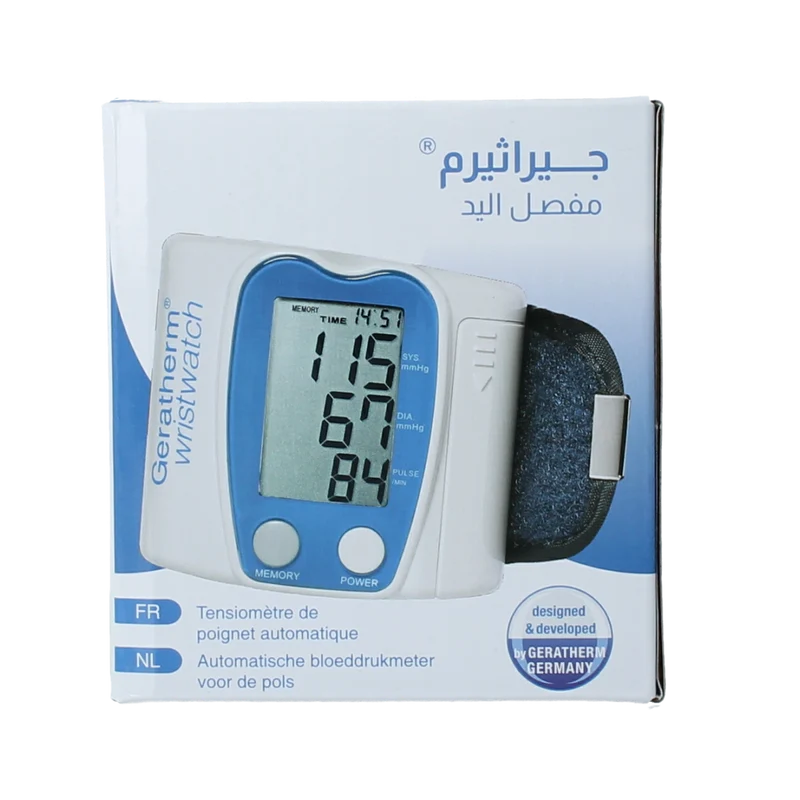 Geratherm Wristwatch bloeddrukmeter pols 1.00 Stuks