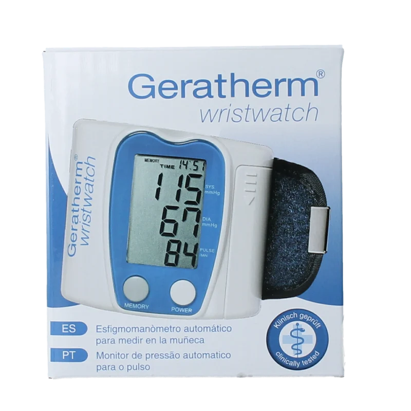 Geratherm Wristwatch bloeddrukmeter pols 1.00 Stuks