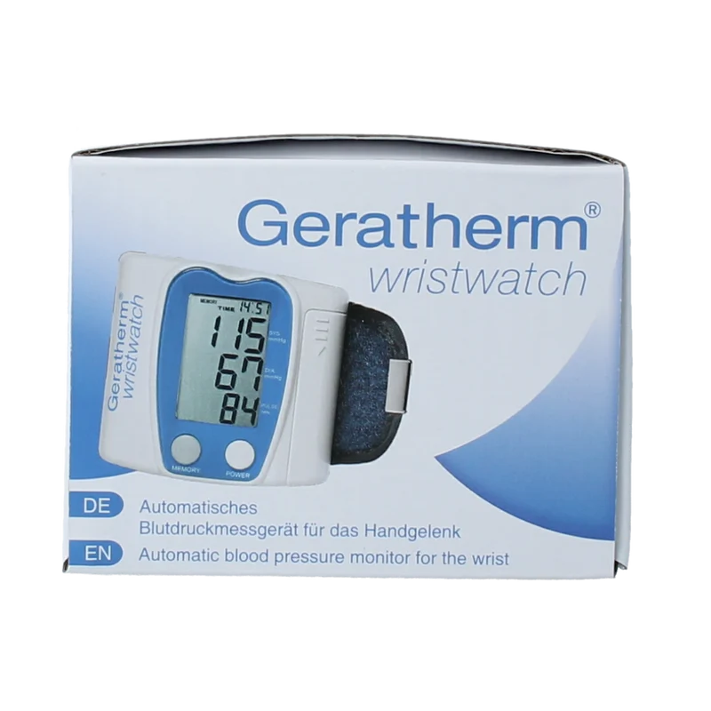 Geratherm Wristwatch bloeddrukmeter pols 1.00 Stuks