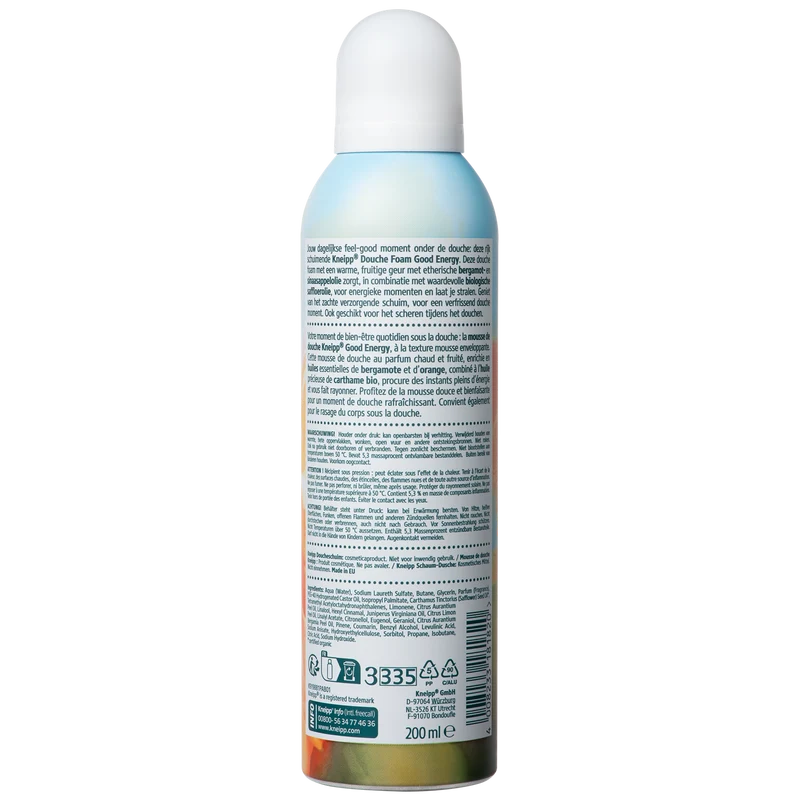Kneipp Douche foam Good Energy 200.00 Milliliter