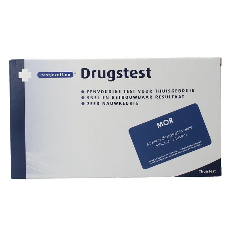 Testjezelf.nu Drugstest morfine (heroine) 6.00 Stuks