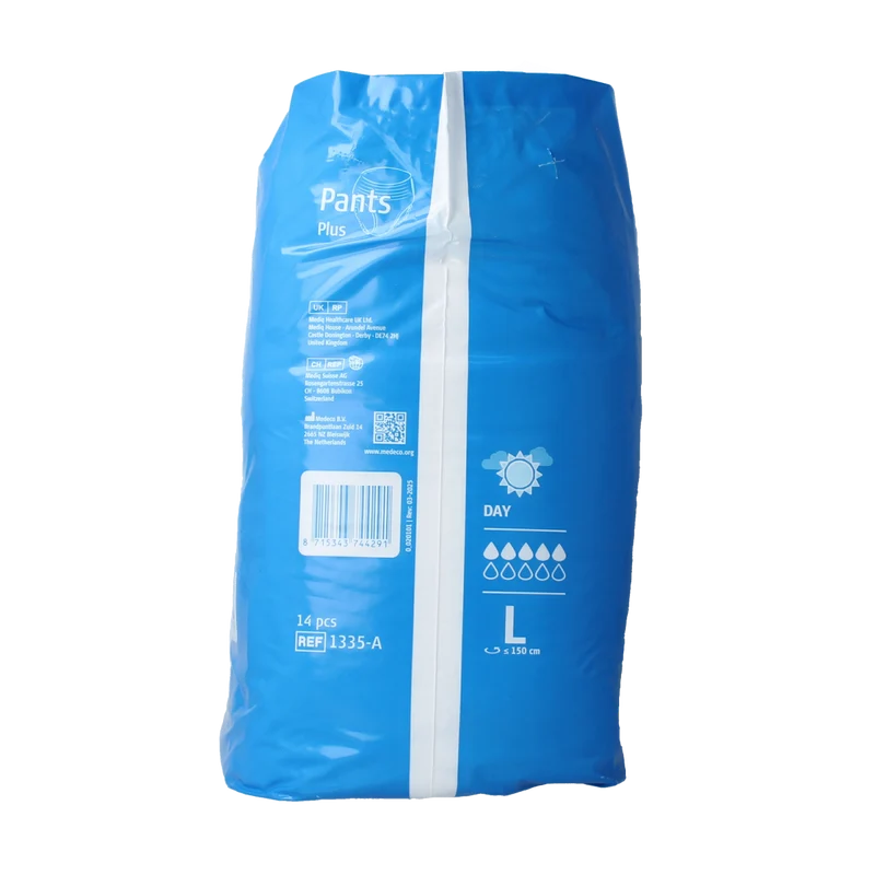 Absorin Pants plus L 14.00 Stuks