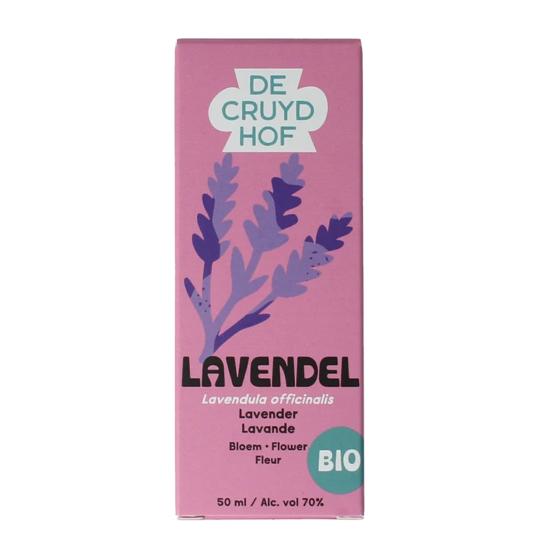 Cruydhof Lavendula officinalis flor/lavendel bio 50.00 Milliliter