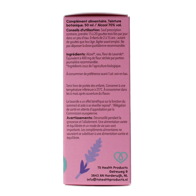 Cruydhof Lavendula officinalis flor/lavendel bio 50.00 Milliliter