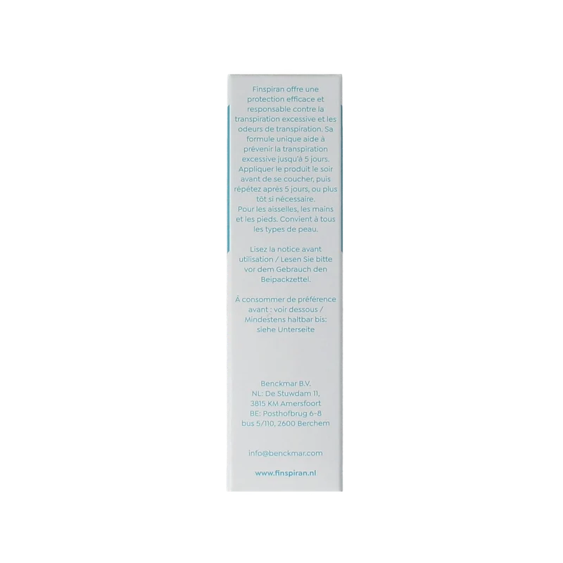 Finspiran Anti-transpirant spray 50.00 Milliliter