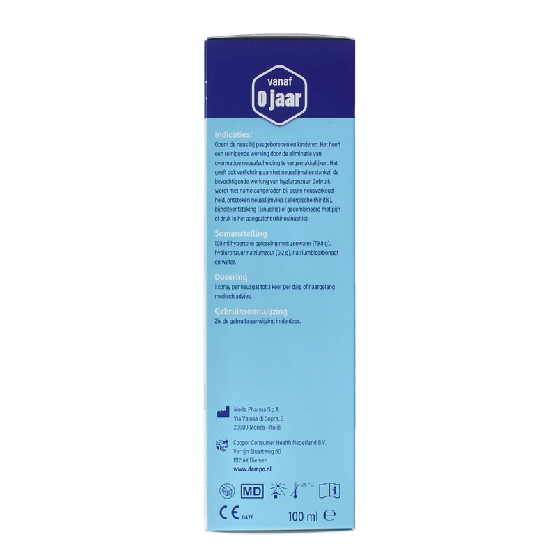 Dampo Nevel neusspray kind 100.00 Milliliter