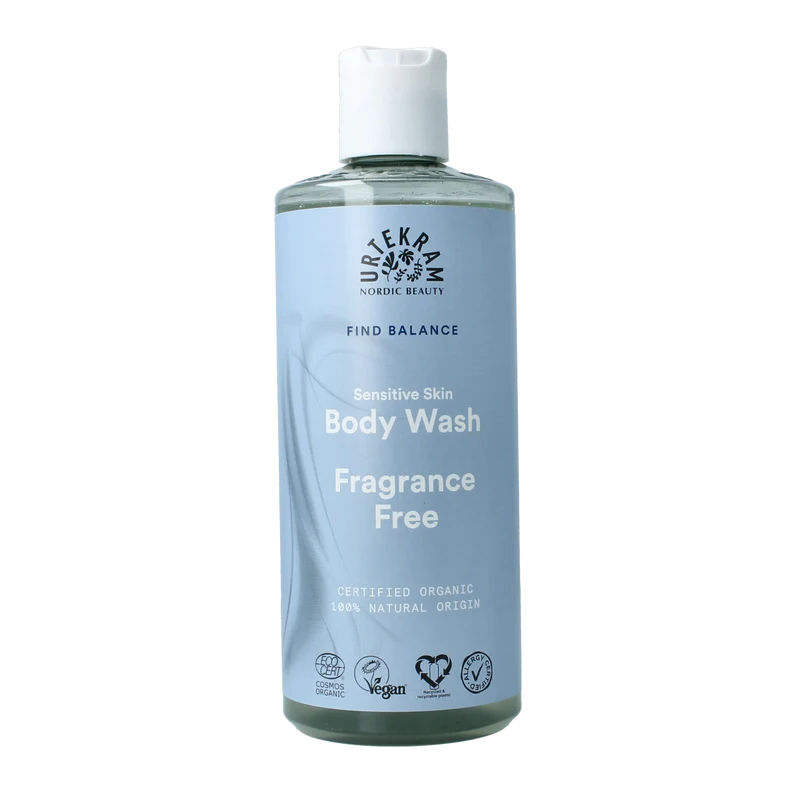 Urtekram Body wash geurvrij gevoelige huid bio 500.00 Milliliter