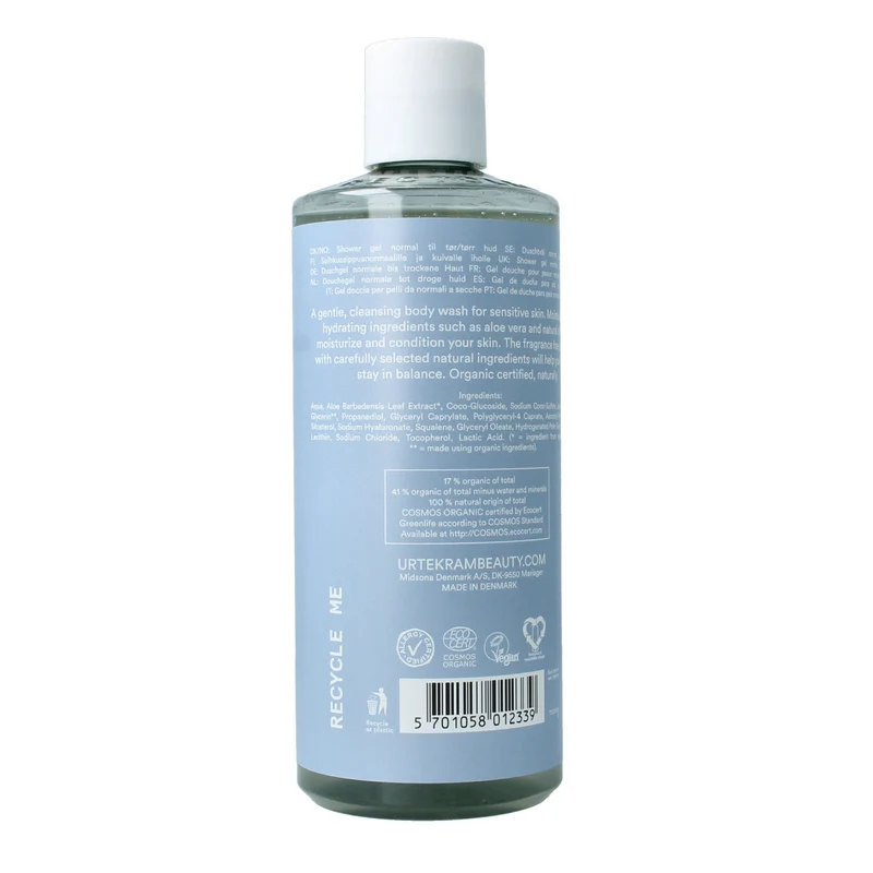 Urtekram Body wash geurvrij gevoelige huid bio 500.00 Milliliter