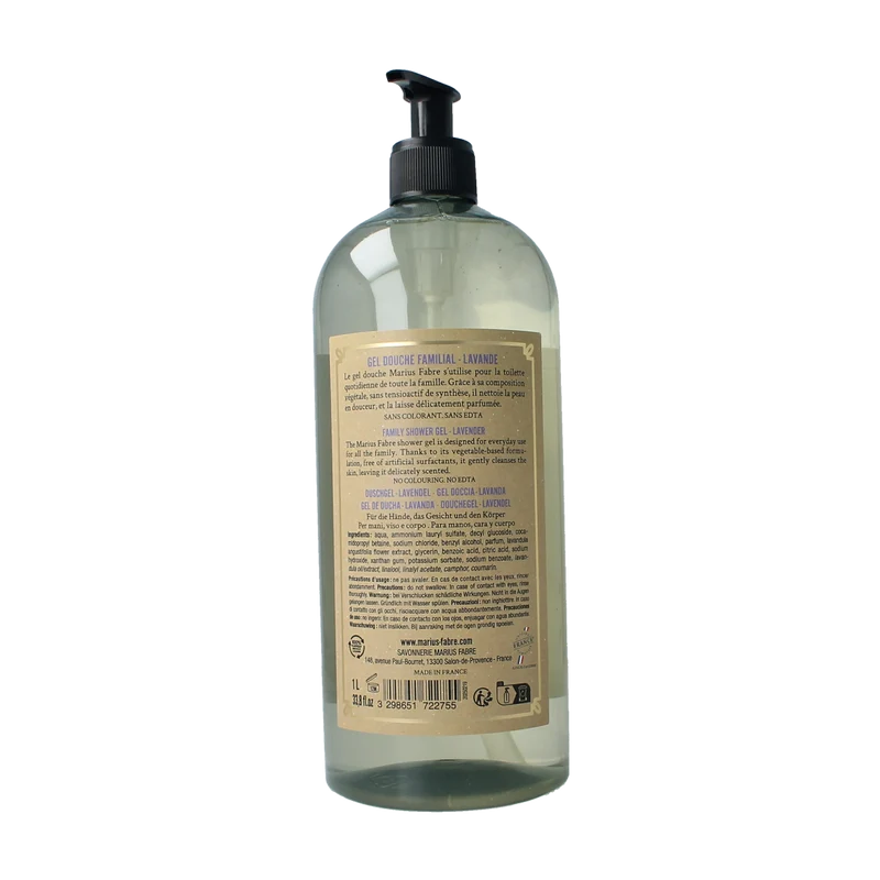 Marius Fabre Douchegel lavendel 1.00 Liter