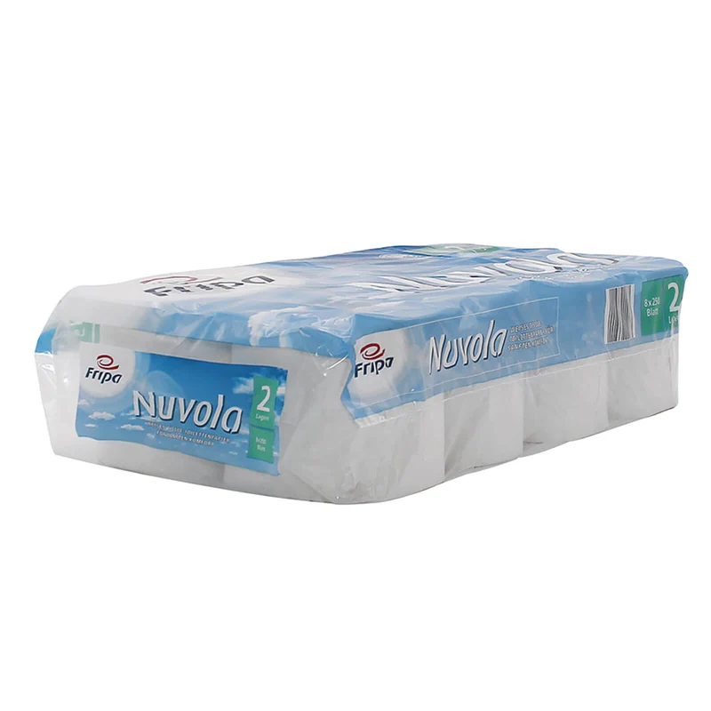 Fripa Toilettenpapier nuvola, 2-lagig (8 Pack á 8 x 250 Bl.)