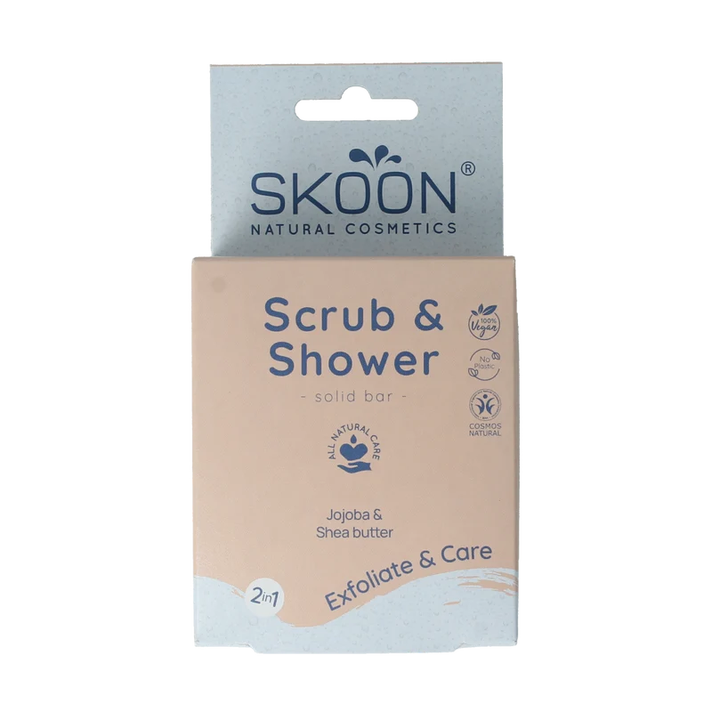 Skoon Solid scrub & shower 90.00 Gram