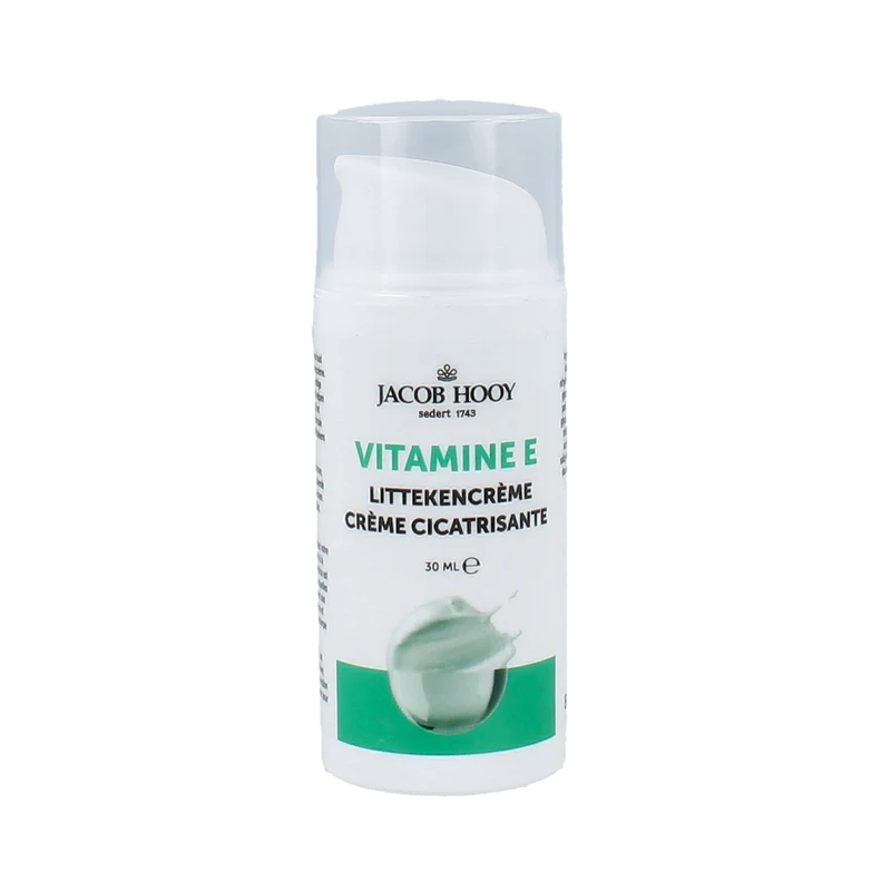 Jacob Hooy Vitamine E littekencreme 30.00 Milliliter