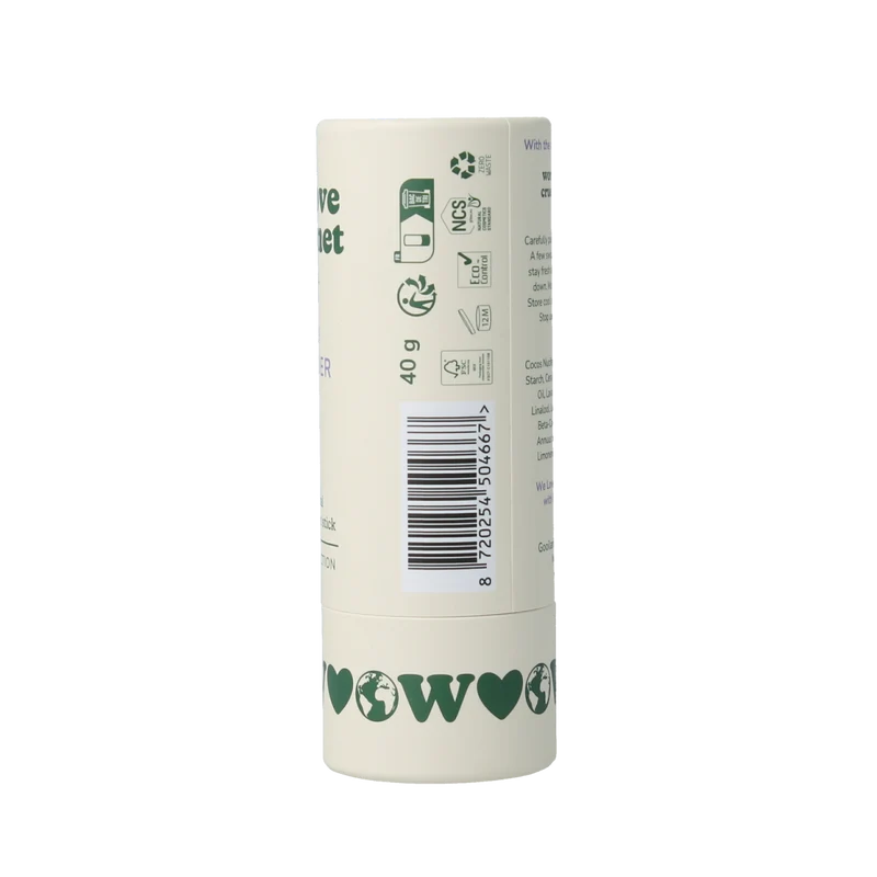 We Love The Planet Deodorant stick wild lavender 40.00 Gram