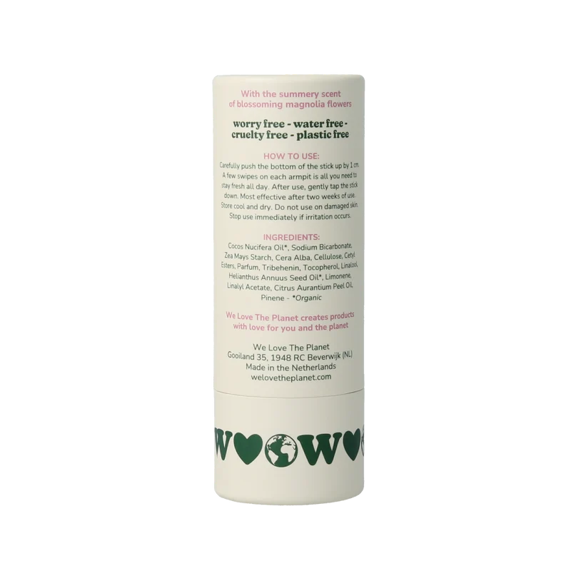 We Love The Planet Deodorant stick chic magnolia 40.00 Gram