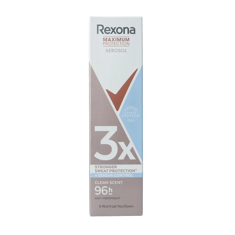 Rexona Deodorant spray max pro clean scent 150.00 Milliliter